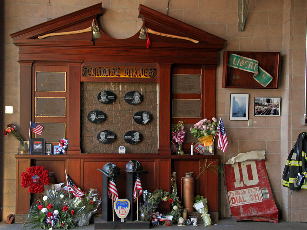 Ten House Bravest Memorial on the 5th Anniversary of 9/11