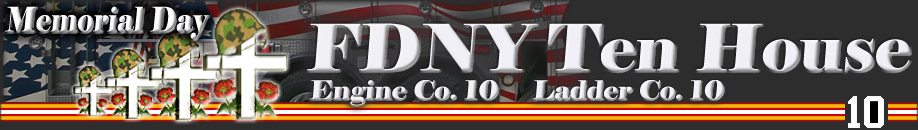 FDNY Ten House Top Banner