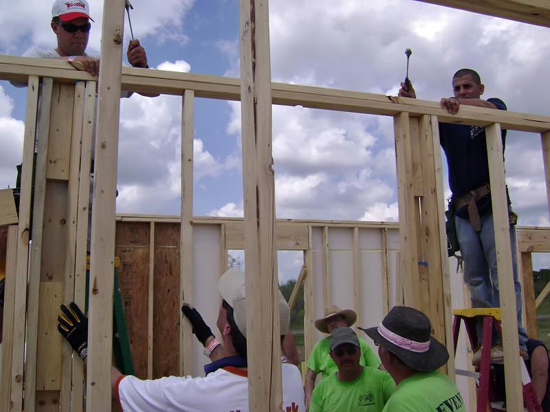 New York Says Thank You Foundation Rebuilding Project, Groesbeck, Texas