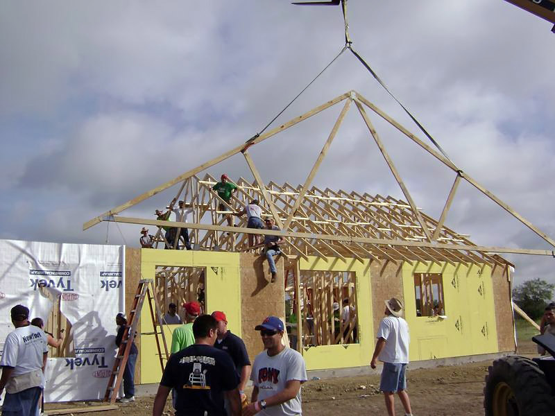 New York Says Thank You Foundation Rebuilding Project, Groesbeck, Texas