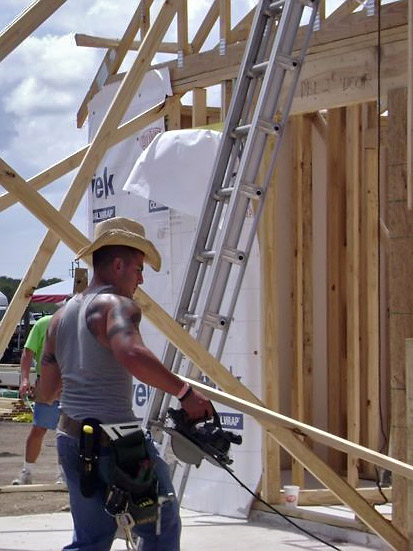 New York Says Thank You Foundation Rebuilding Project, Groesbeck, Texas