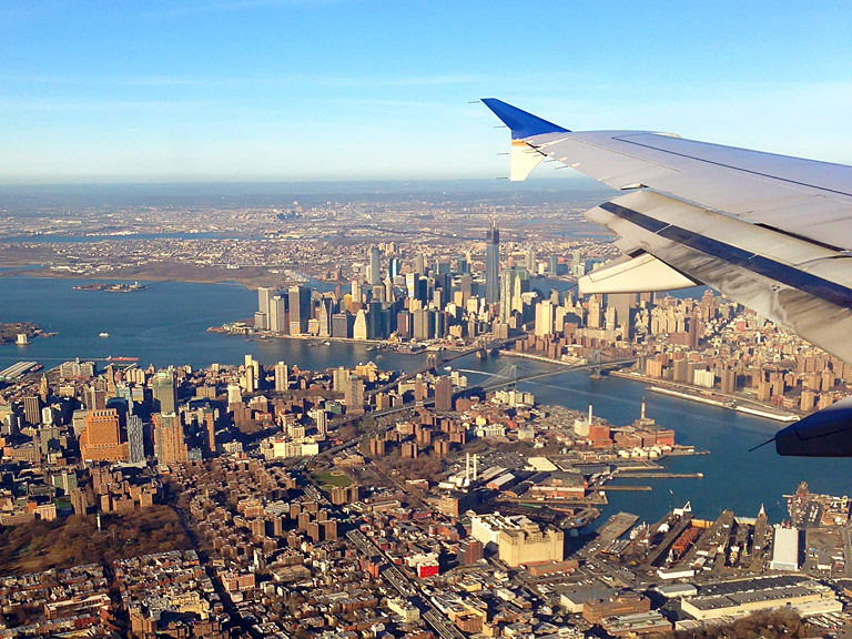 Freedom Tower (World Trade Center 1) in skyline