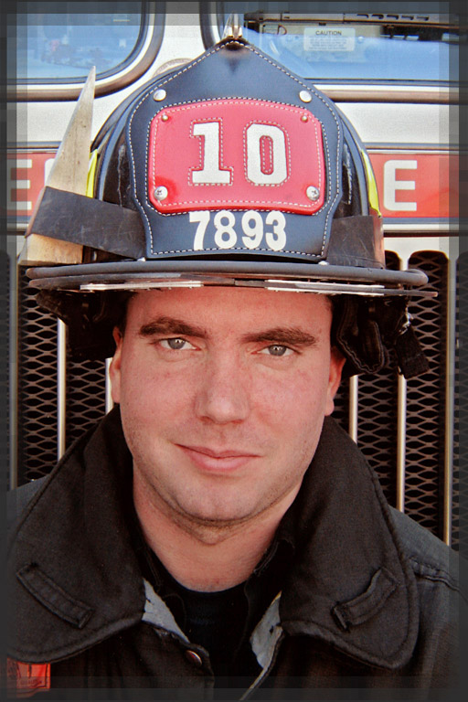 Firefighter Sean McGoldrick